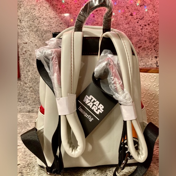 Loungefly Star Wars INCINERATOR TROOPER COSPLAY Mini Backpack Bag Exclusive NEW - Picture 5 of 6
